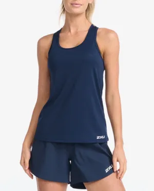 2XU Womens Aspire Singlet - Midnight/White