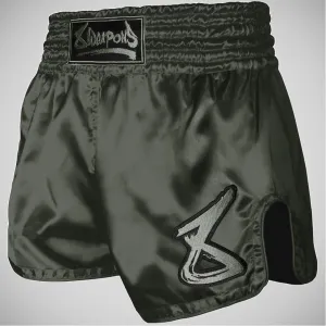 8 Weapons Strike Muay Thai Shorts Olive