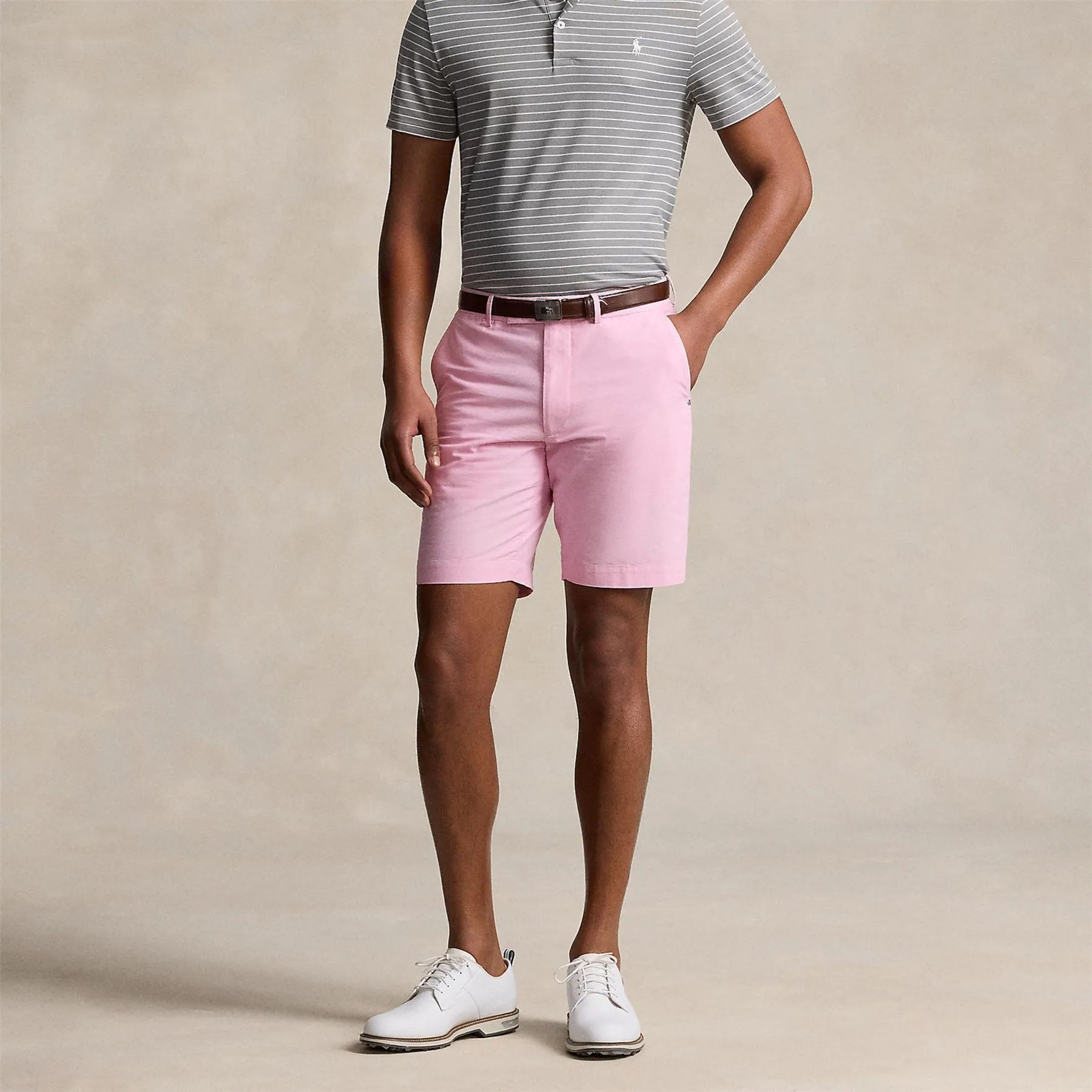 9-Inch Tailored Fit Performance Shorts Pink Flamingo - SS24