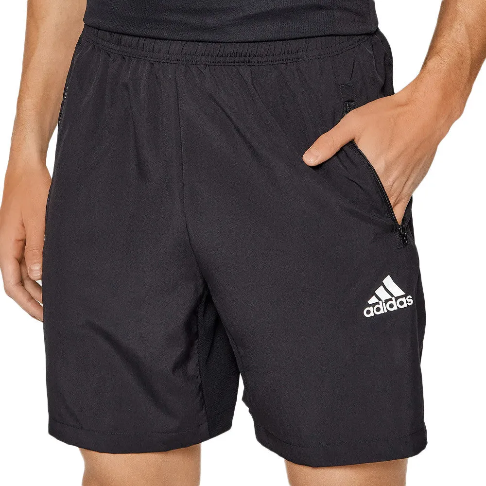 adidas AeroReady Designed To Move Woven Mens Training Shorts - Black