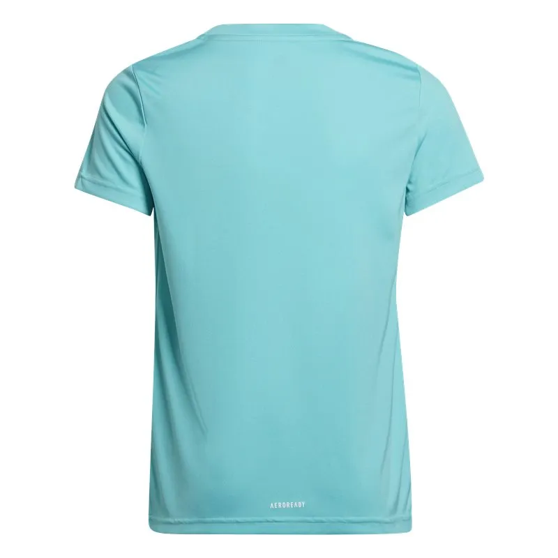 adidas Designed To Move Tee - Girls - Semi Mint Rush/Black