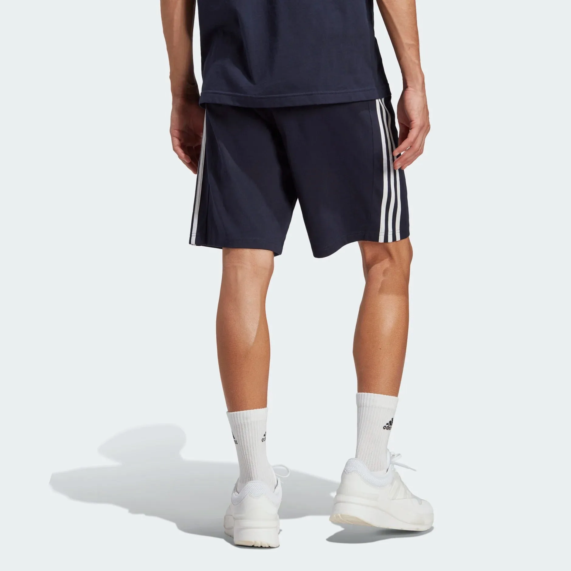 adidas Essentials Single Jersey 3-Stripes Men's Shorts