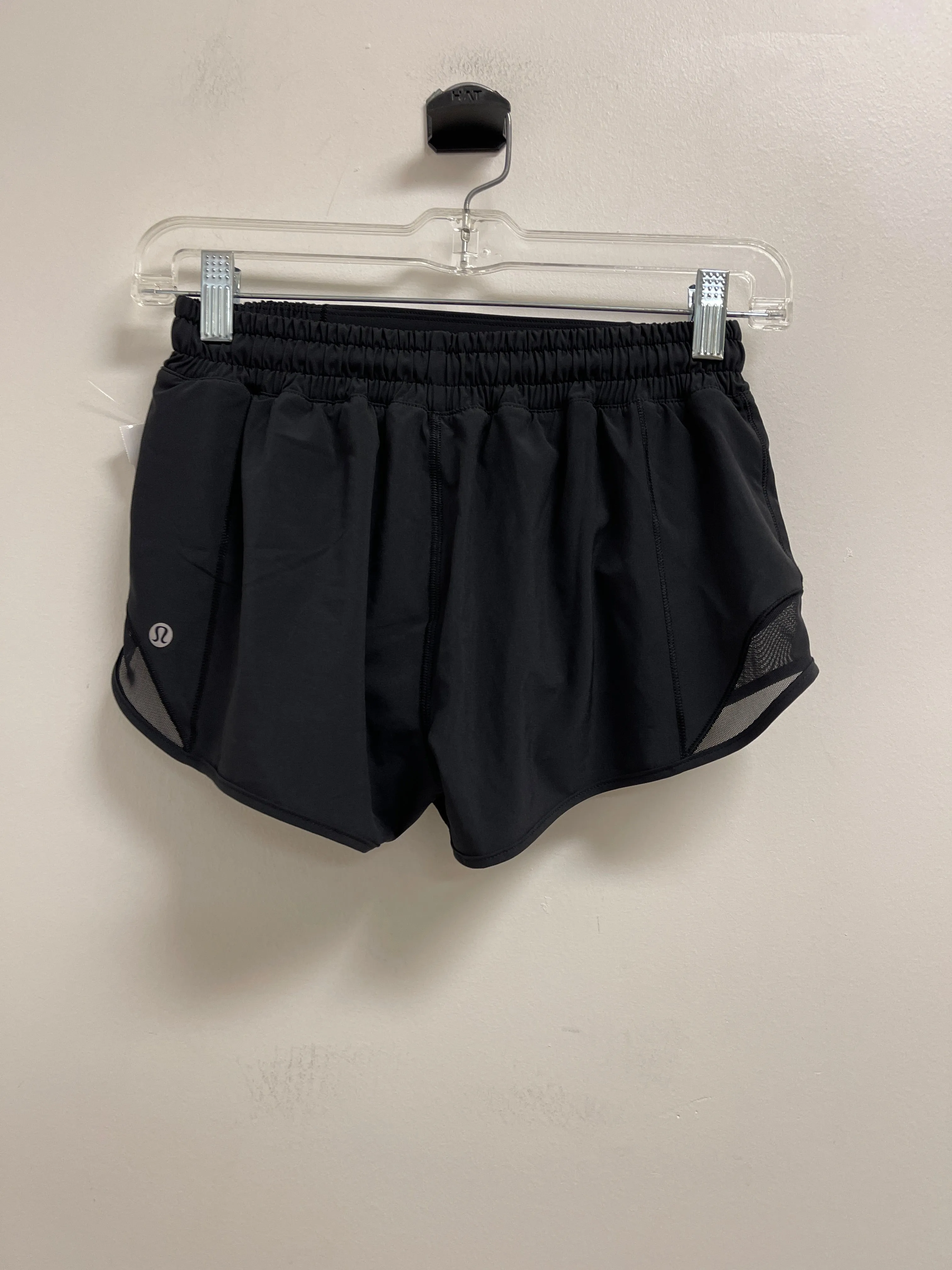 Athletic Shorts By Lululemon In Black, Size: 4