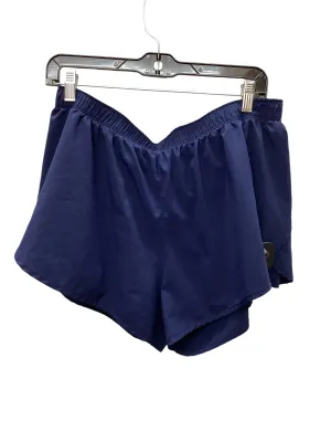 Athletic Shorts By New Balance In Blue, Size: L