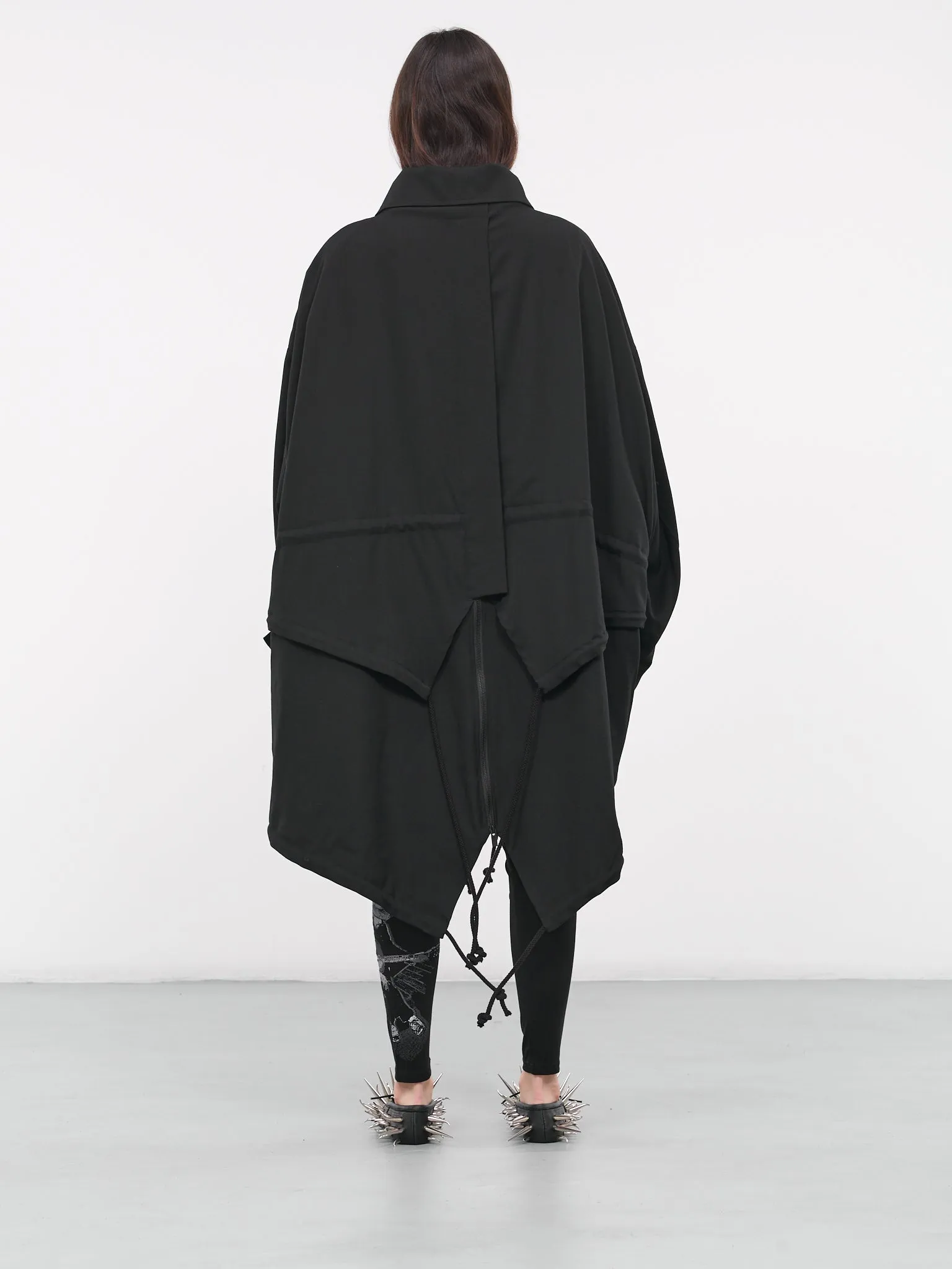 Backside Layered Mods Coat (FJ-C01-103-1-BLACK)