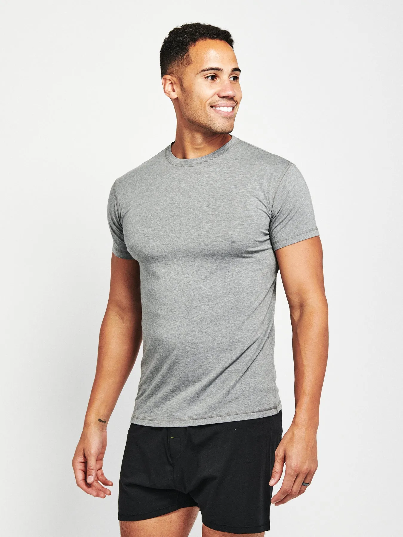 BamBare Crew Neck Undershirt