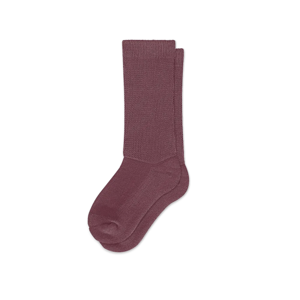 Burgundy EasyStretch™ Diabetic Socks