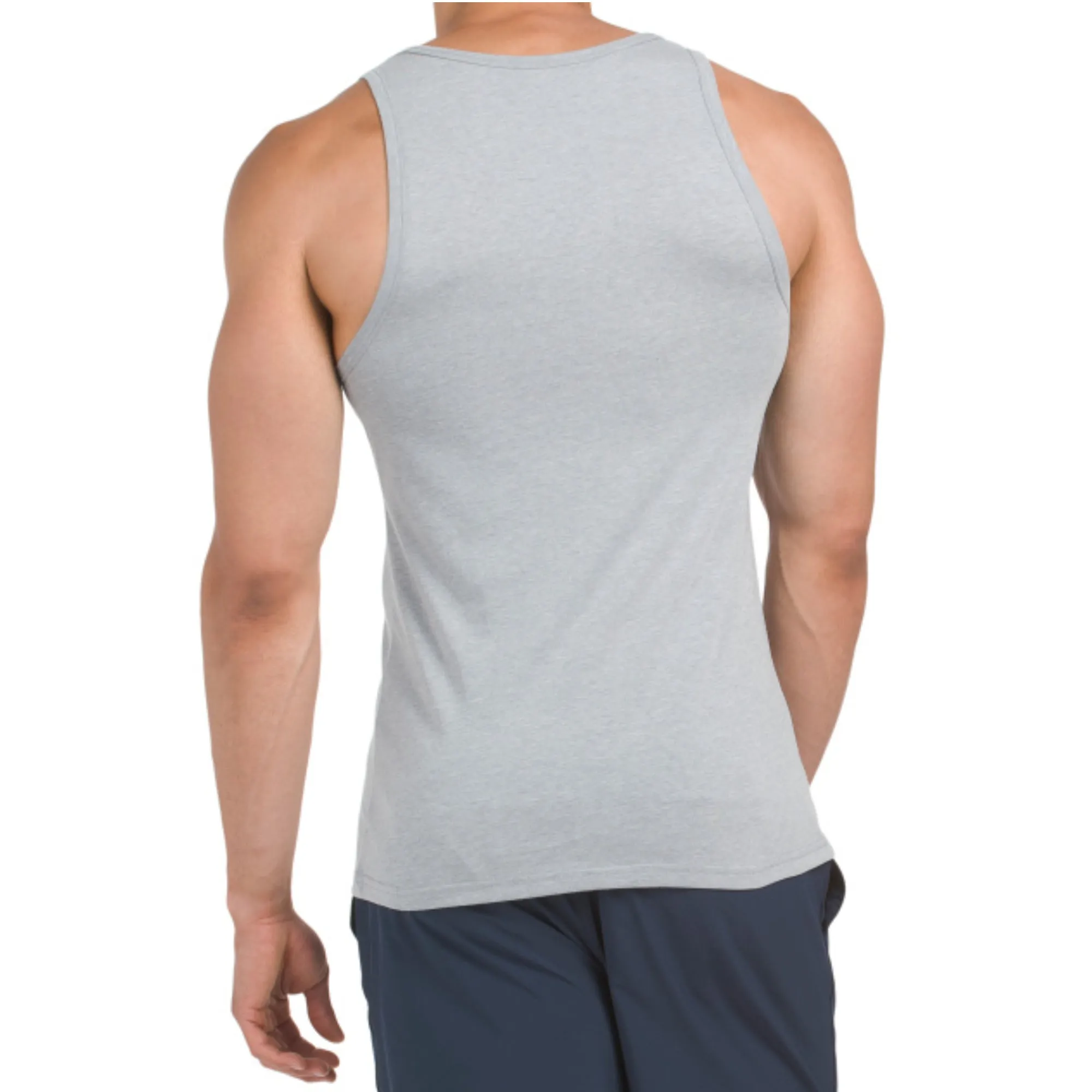 Calvin Klein Men's Vibration Logo Graphic Print Casual Active Tank Top