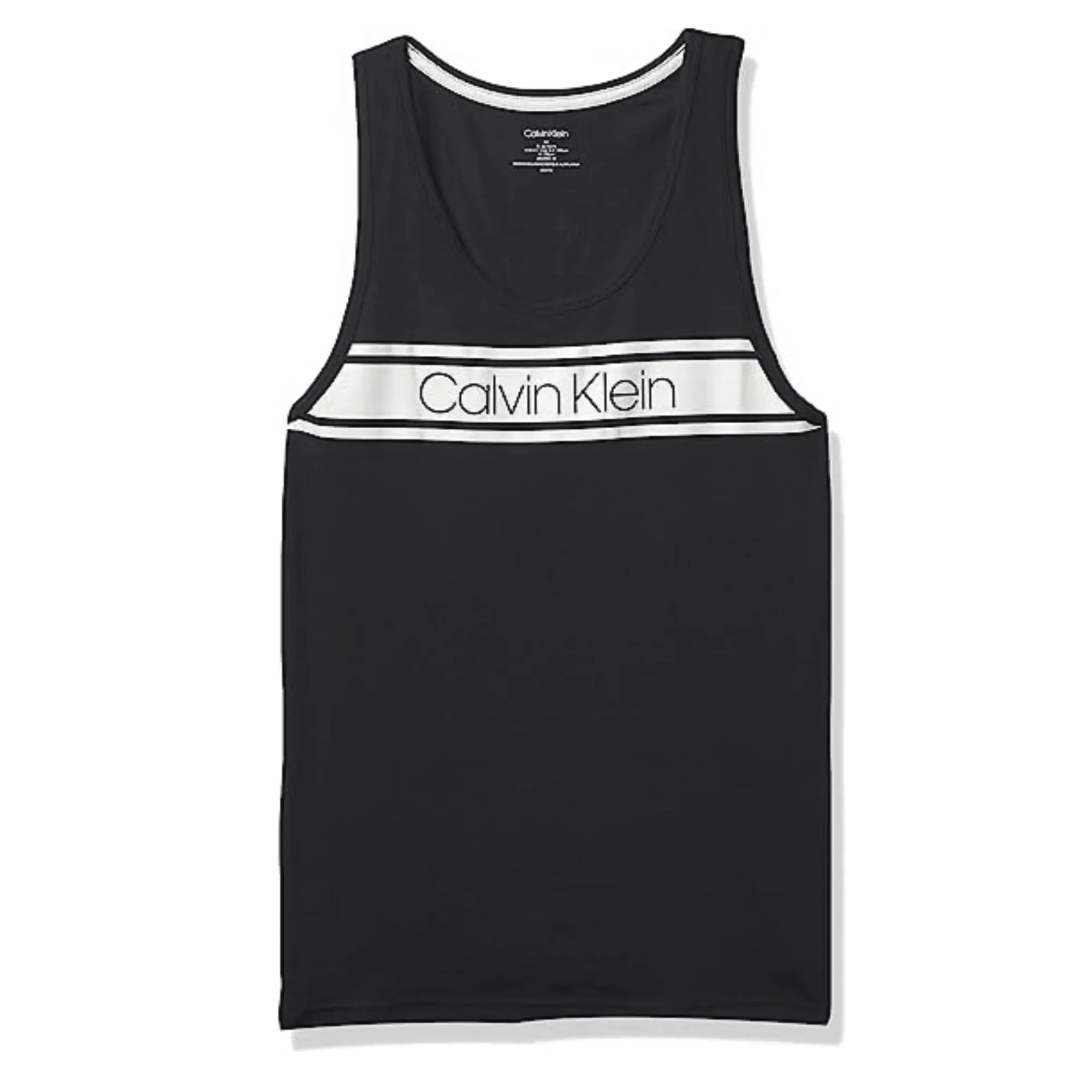 Calvin Klein Men's Vibration Logo Graphic Print Casual Active Tank Top