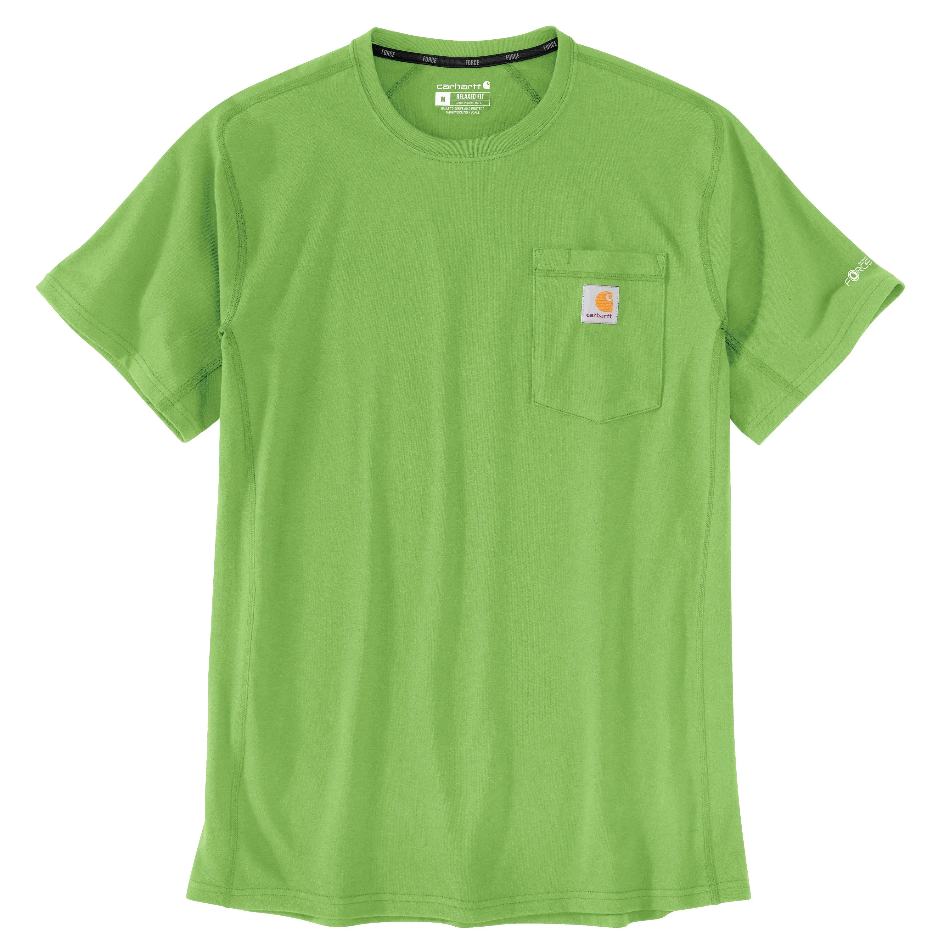 Carhartt Men's Force® Relaxed Fit Midweight Short Sleeve Pocket Tee_Bamboo