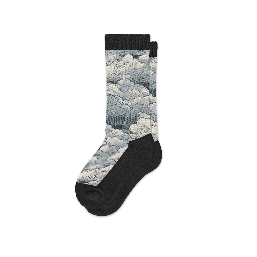 Cloudy Days EasyStretch™ Diabetic Socks