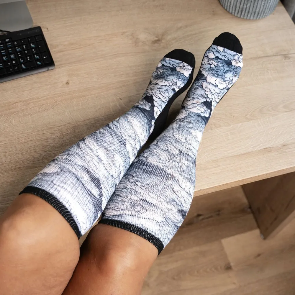 Cloudy Days EasyStretch™ Diabetic Socks