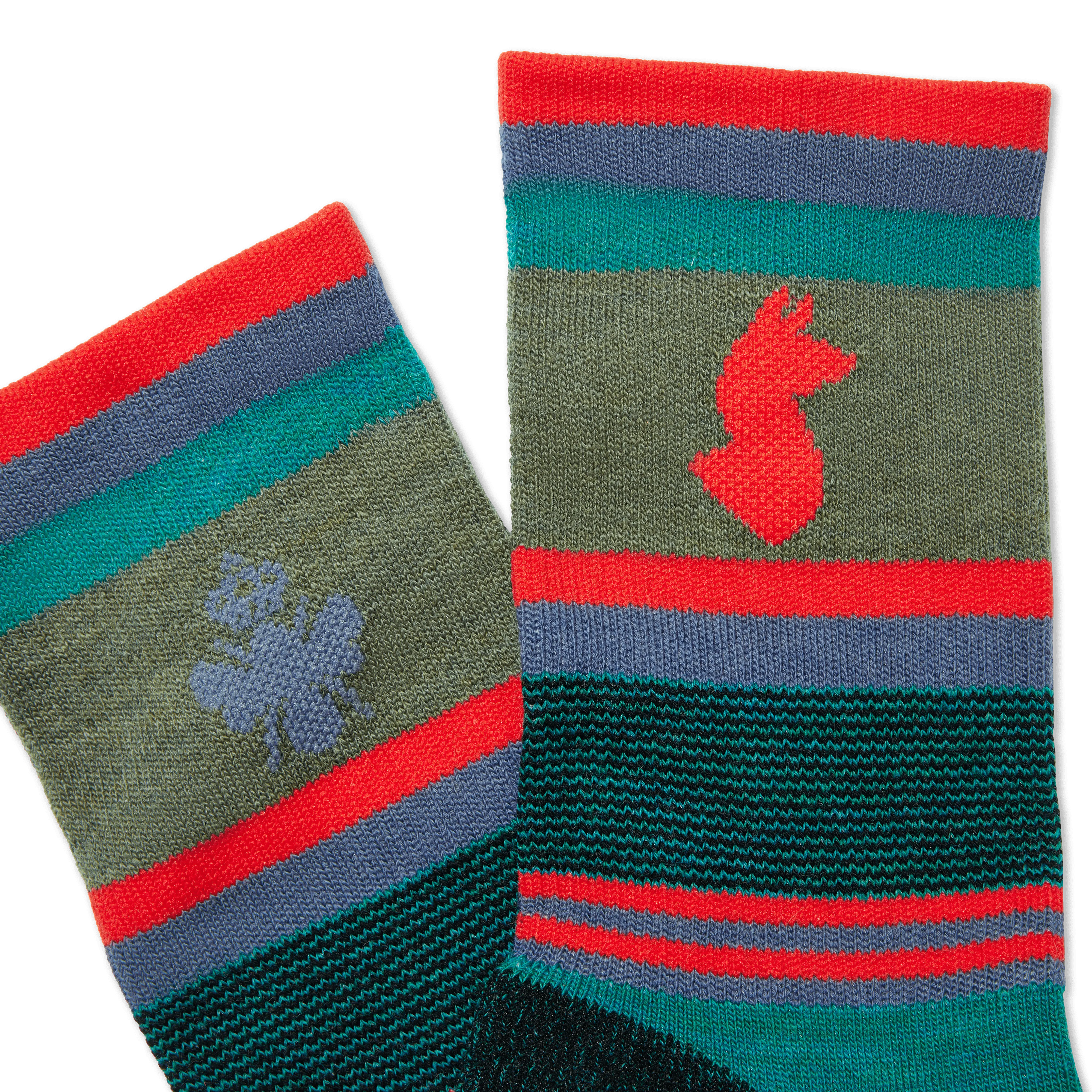 Cotopaxi x Bombas Merino Wool Blend Hiking Calf Sock 3-Pack & Fanny Pack