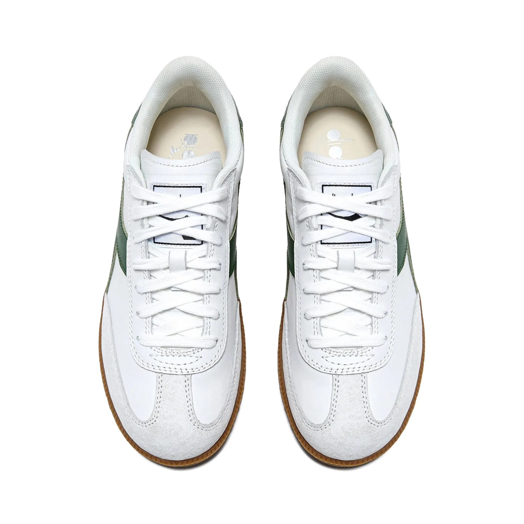 Diadora Trainer 'White/Fogliage Green'