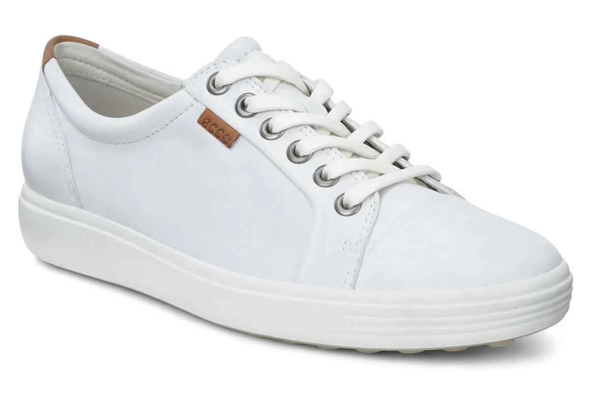 Ecco Soft 7 White Droid Womens