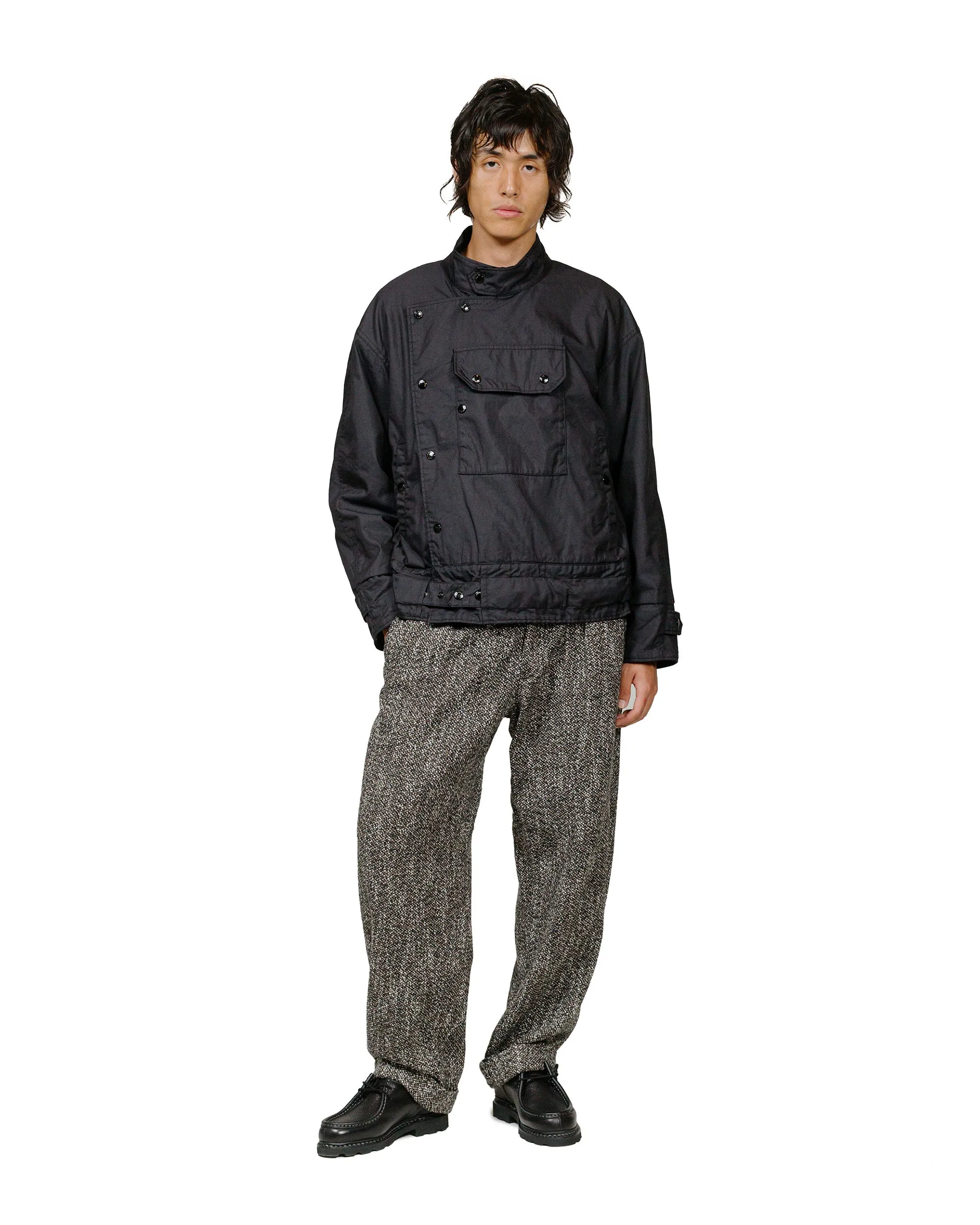 Engineered Garments Carlyle Pant Brown/Black Wool Homespun