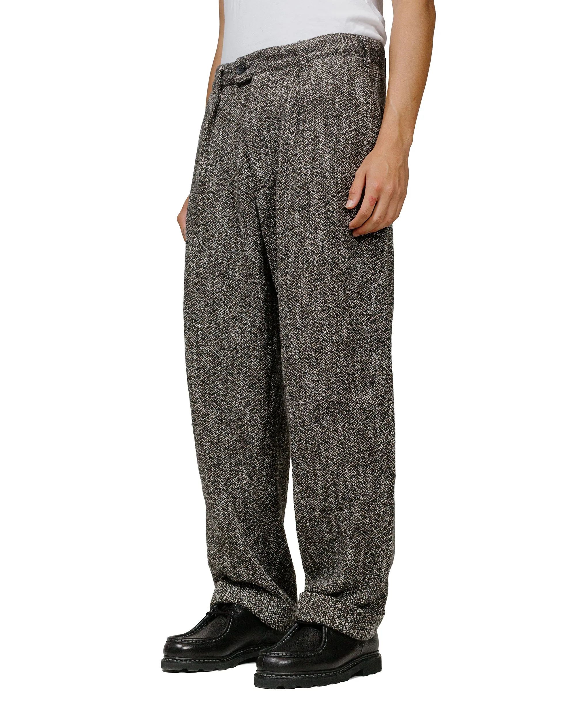 Engineered Garments Carlyle Pant Brown/Black Wool Homespun