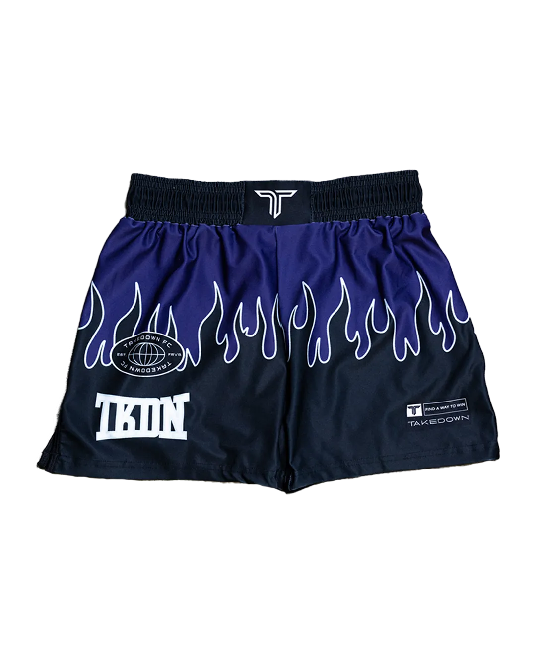 Fire FC Fight Shorts (5"&7“ Inseam) - Berry