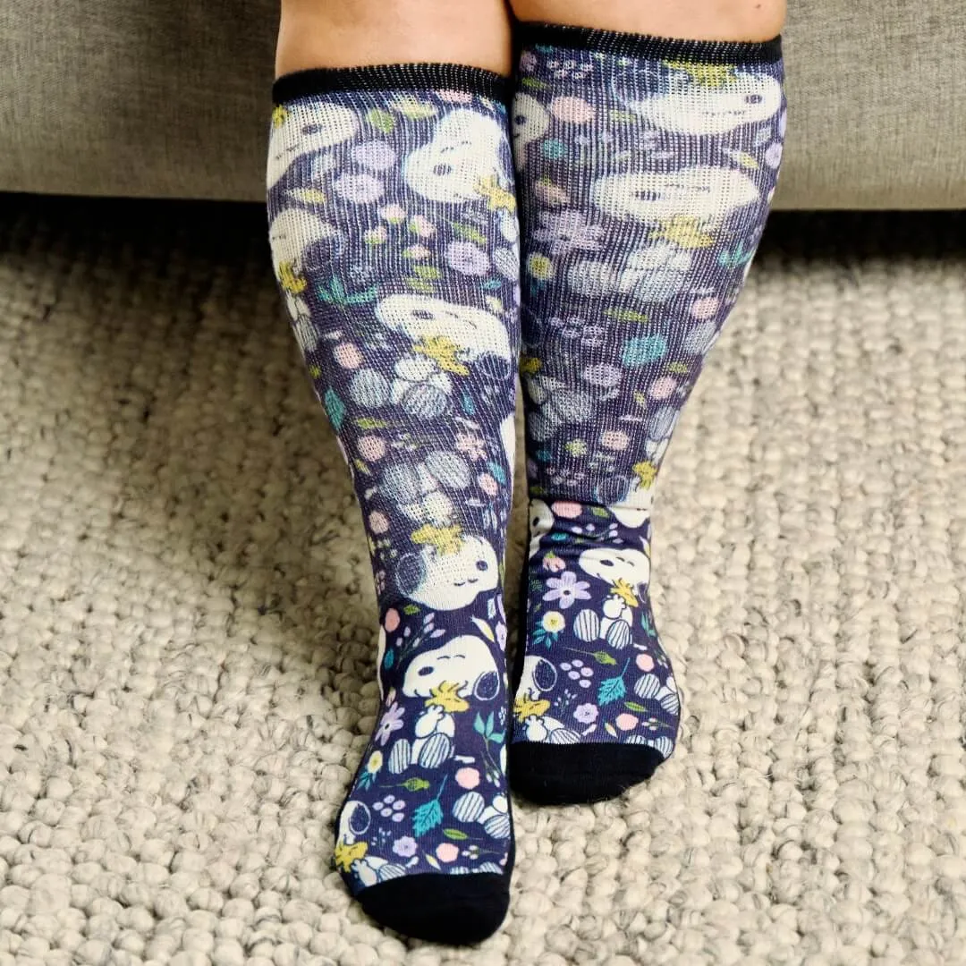 Flower Friends EasyStretch™ Diabetic Socks