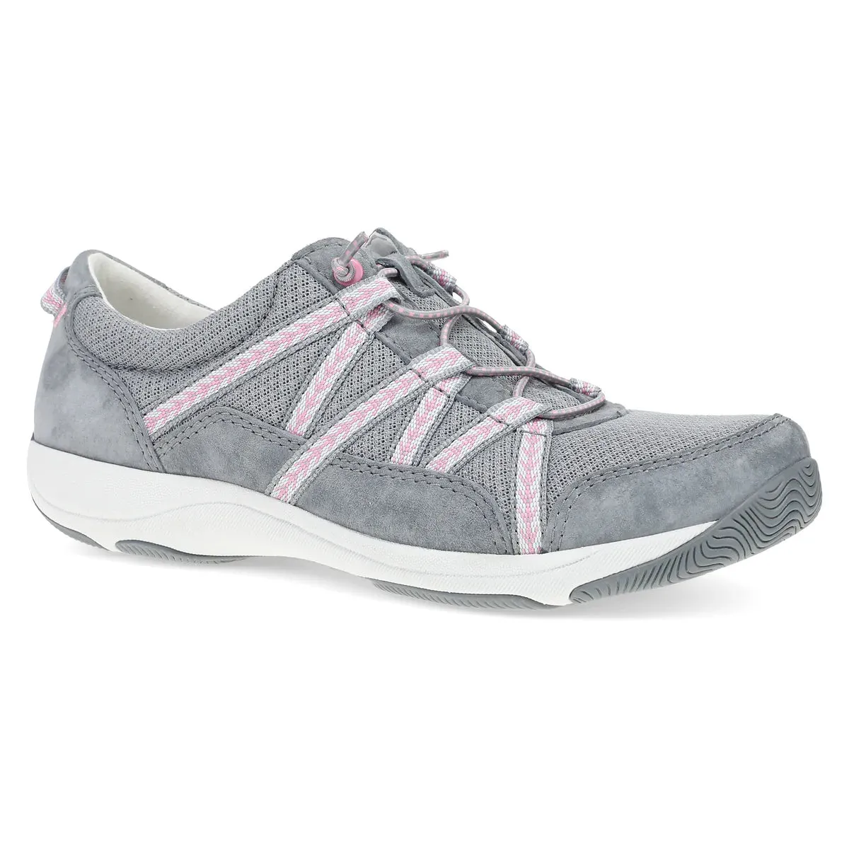 Harlyn Lightweight Sneaker in Suede Grey