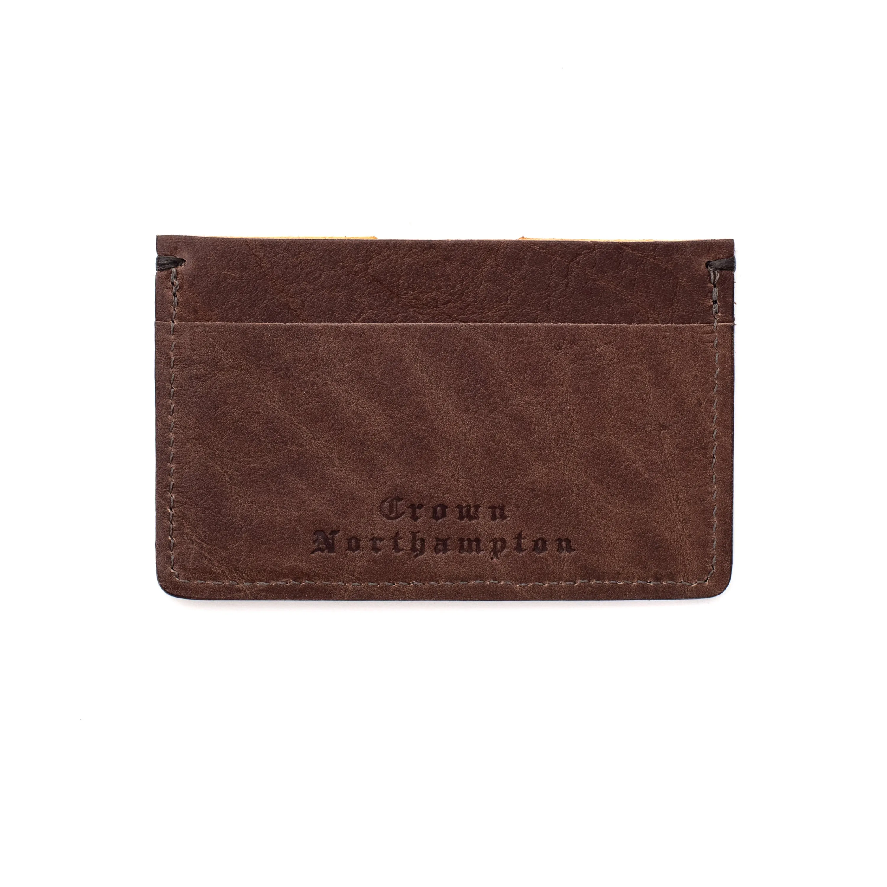 Houghton Card Holder - Brown Horween Buffalo