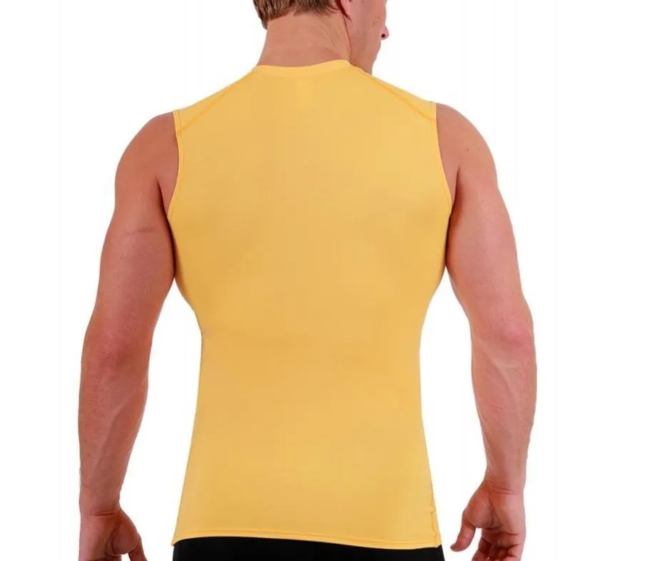 Insta Slim USA Compression Sleeveless High V-neck Shirt 2VAT013