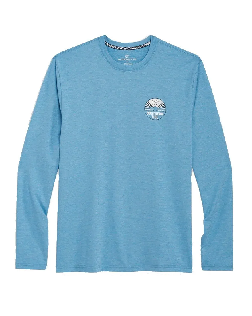 Mens Longsleeve Monofilament Heather Performance Tee