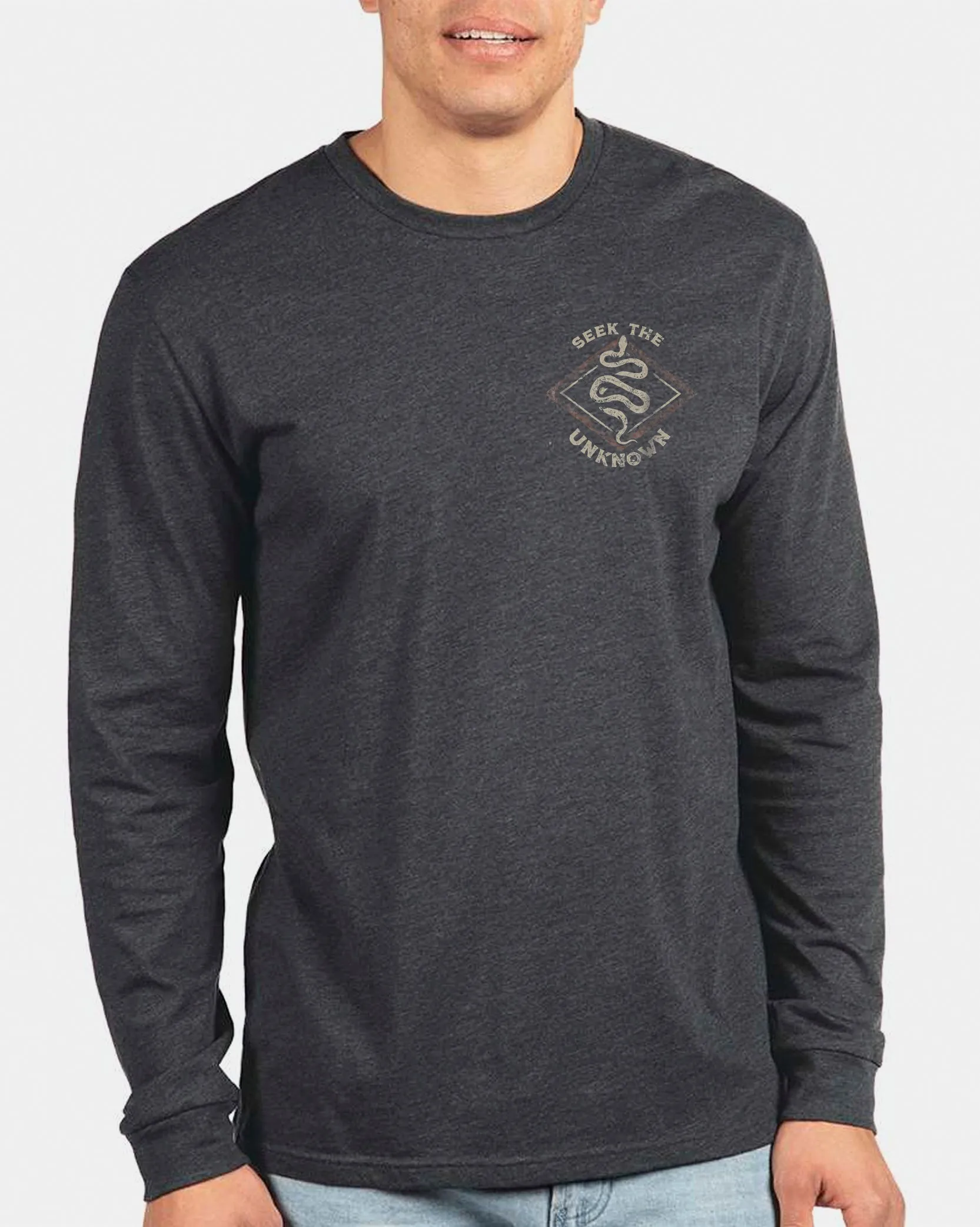 Men's Seeking the Unknown Long Sleeve T-Shirt