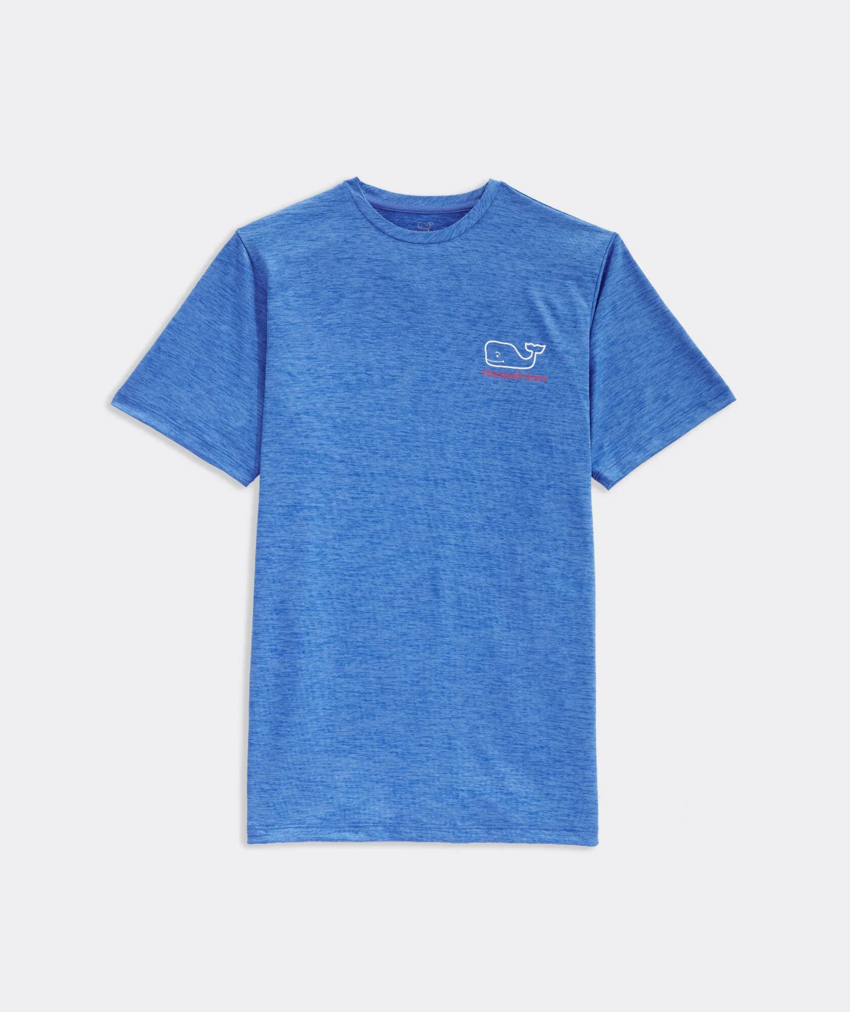 Men's Whale Logo Short Sleeve Harbor Performance Tee