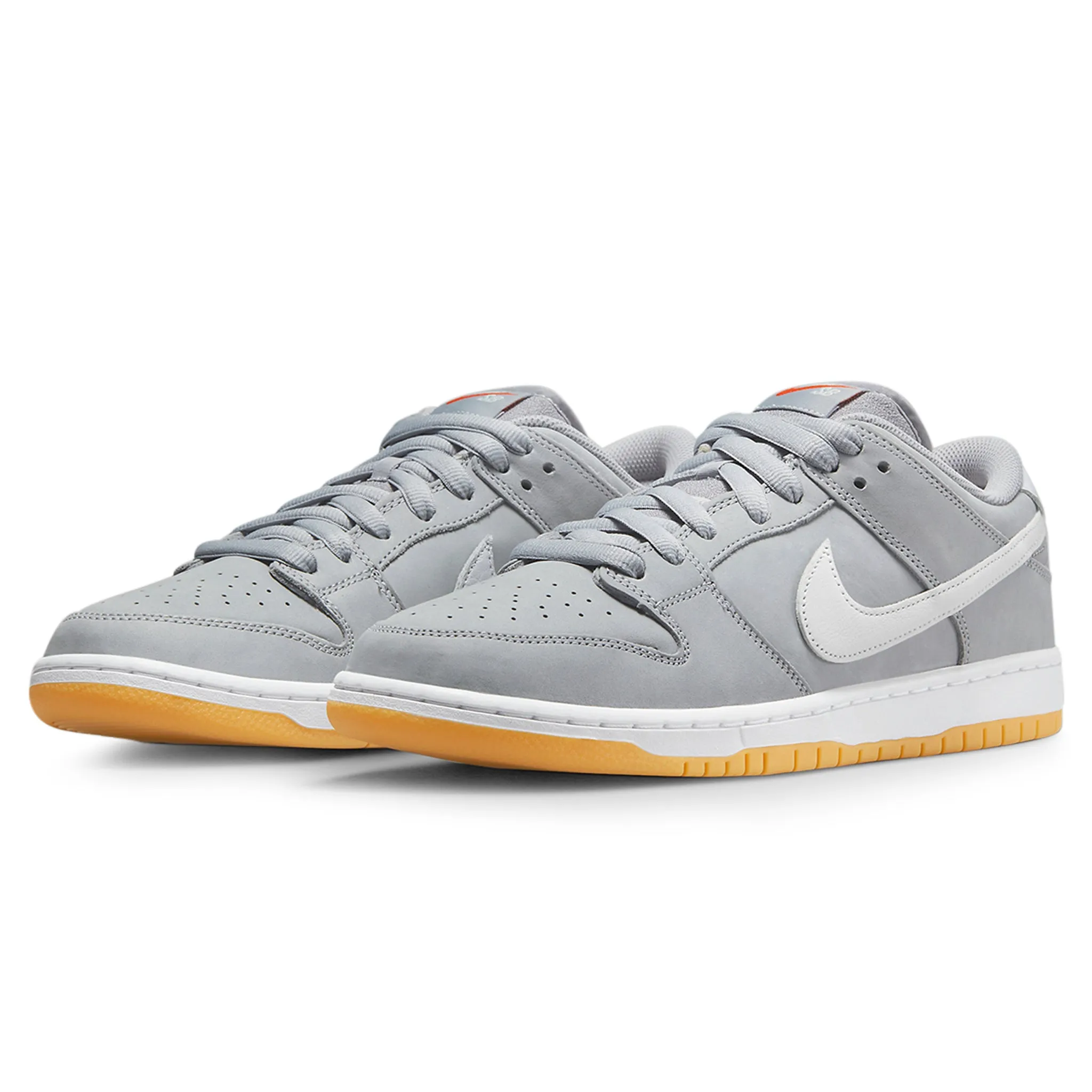 Nike SB Dunk Low Pro ISO Orange Label Wolf Grey Gum