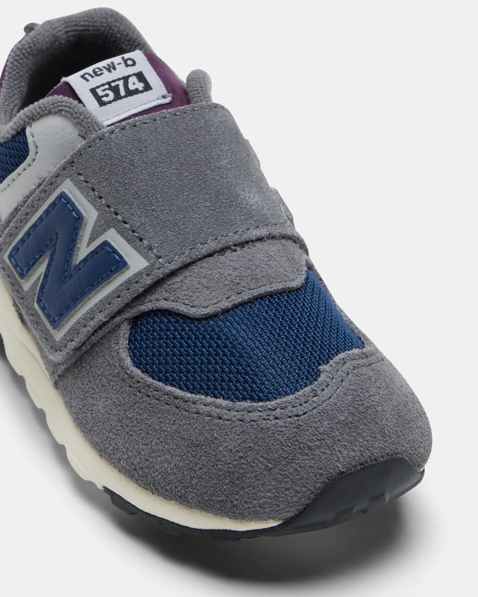 NW 574 V1 Infant Castlerock Grey/Navy