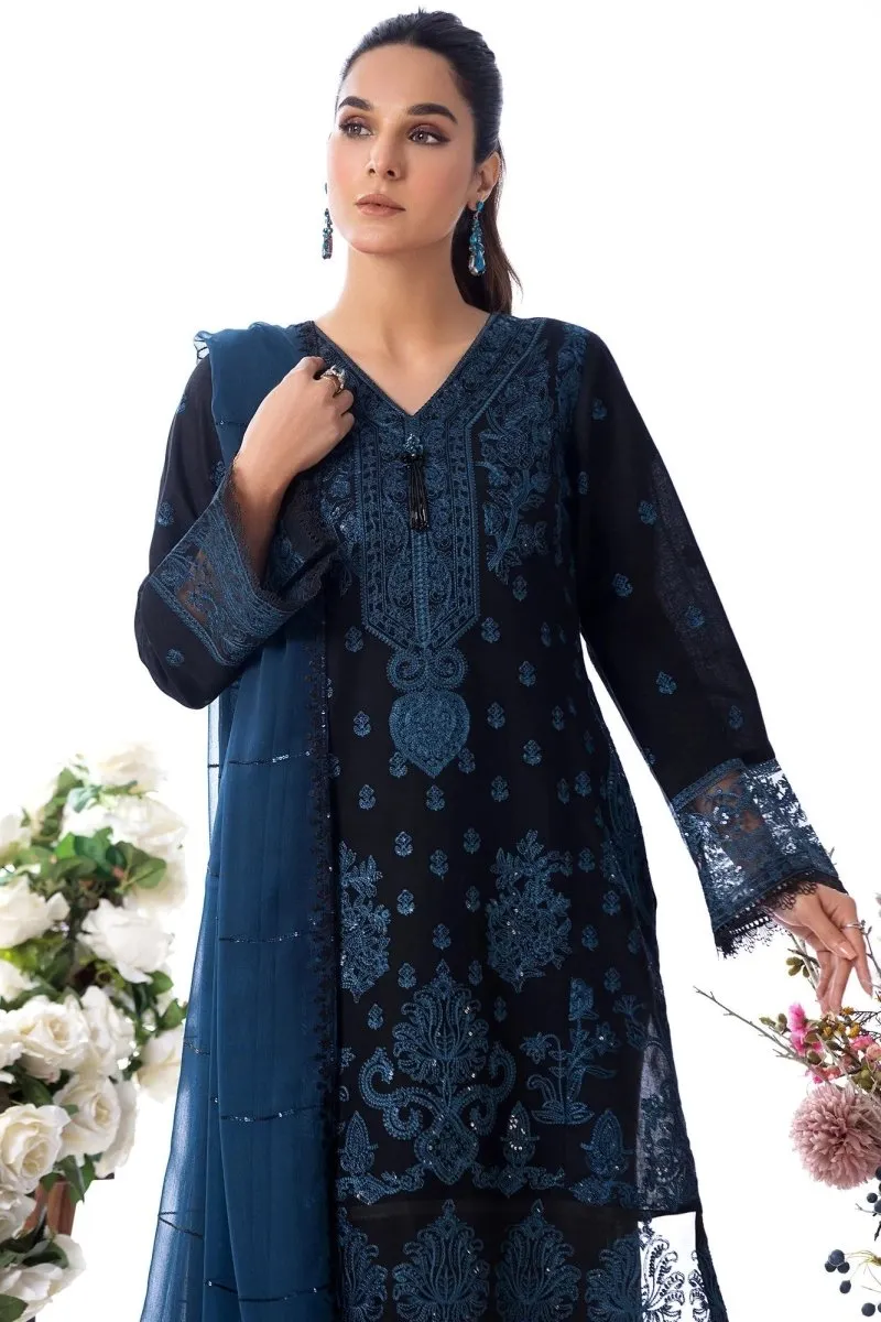 Parishey Embroidered 3 Piece Pakistani Suit PAR06