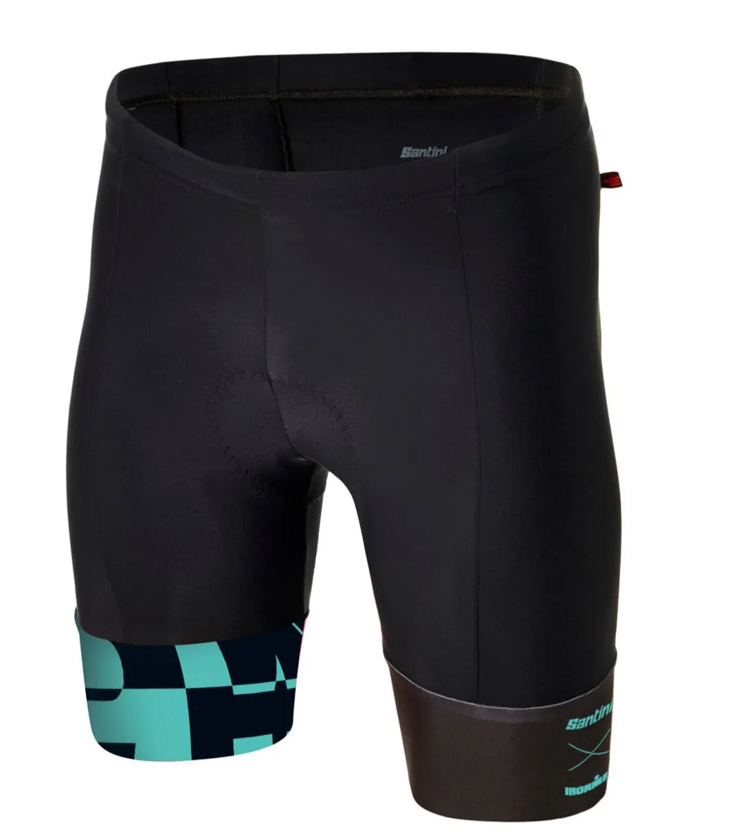 Santini Ironman Enigma Tri Short - Aqua