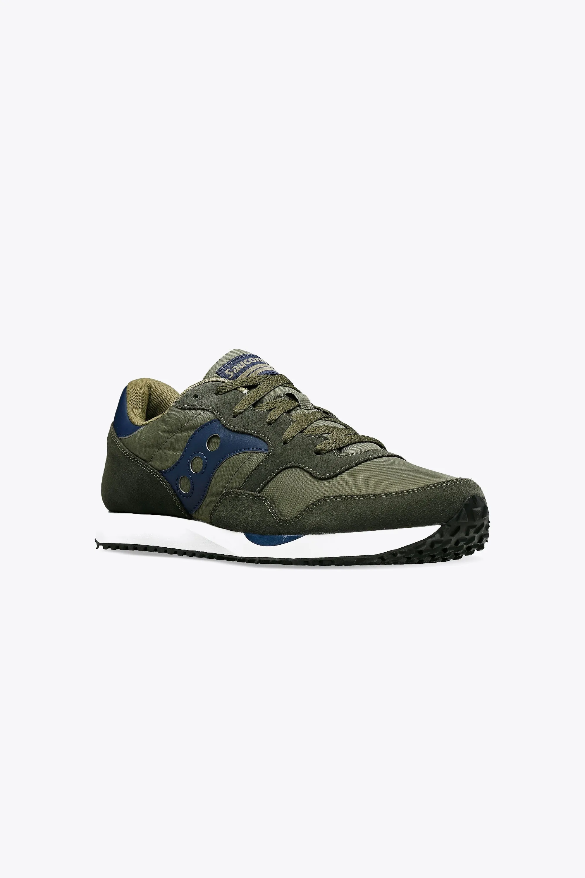 Saucony Men's DXN Trainer in Green/Navy