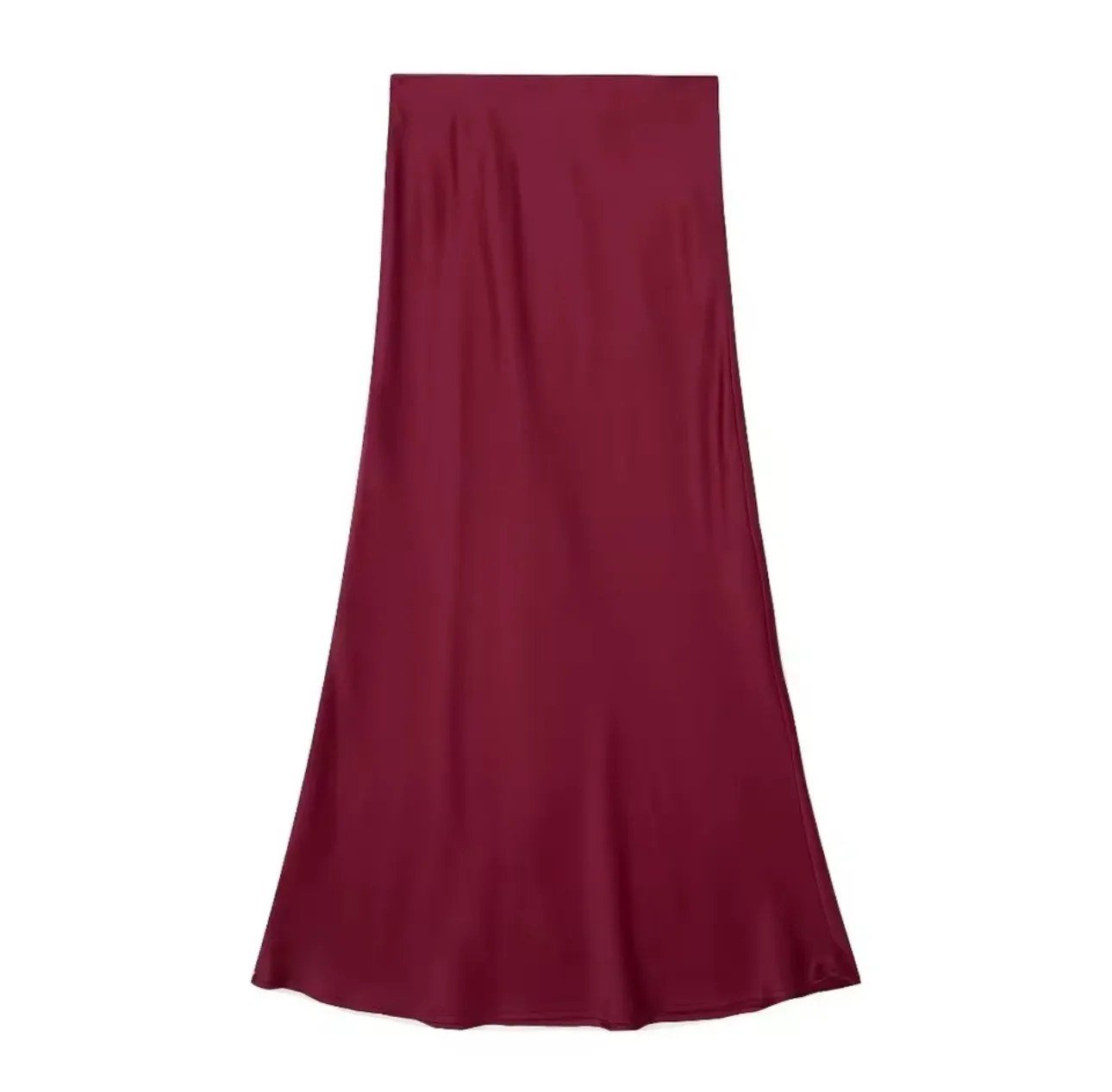 Savannah Maxi Satin Skirt