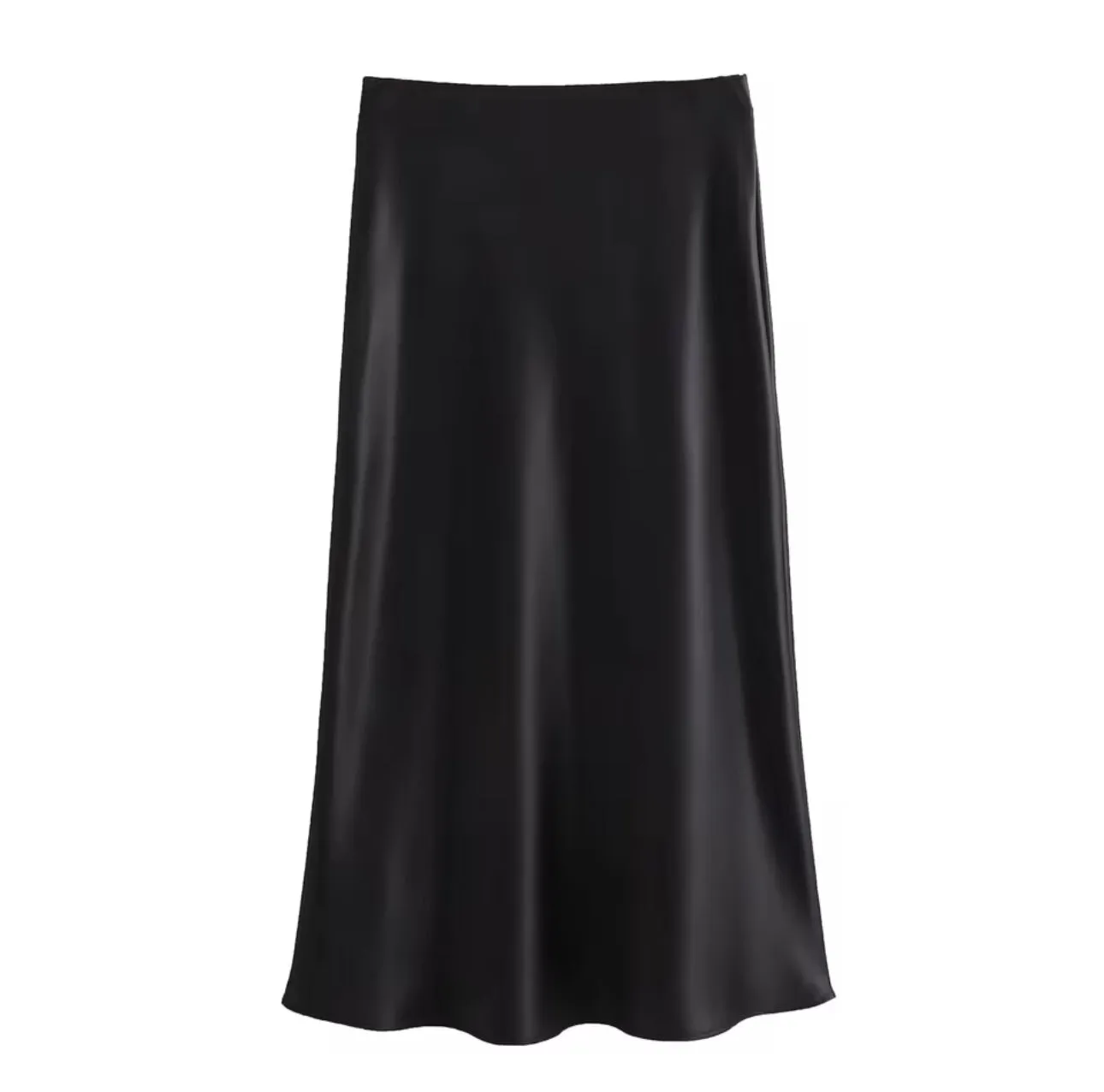 Savannah Maxi Satin Skirt