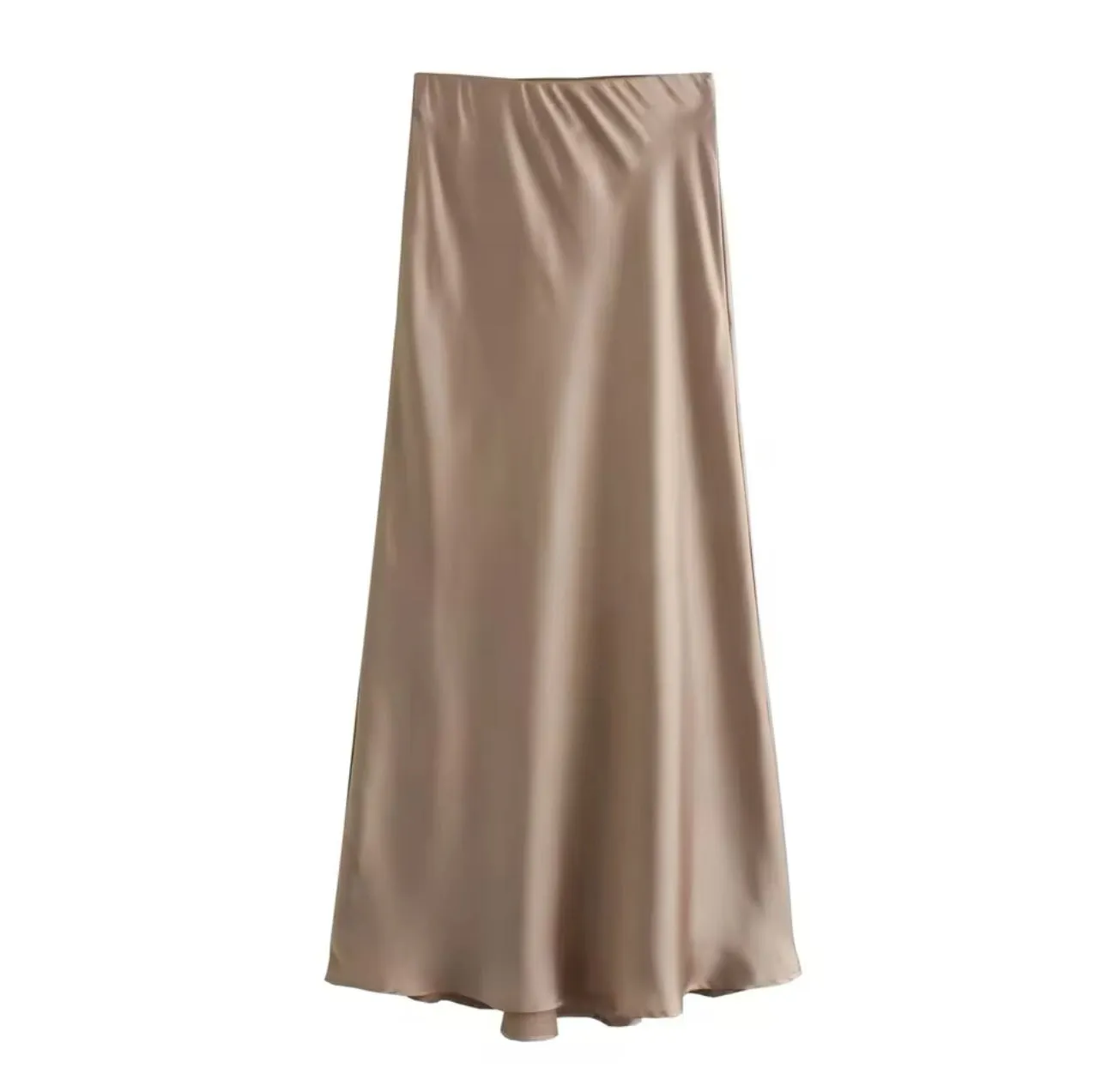 Savannah Maxi Satin Skirt