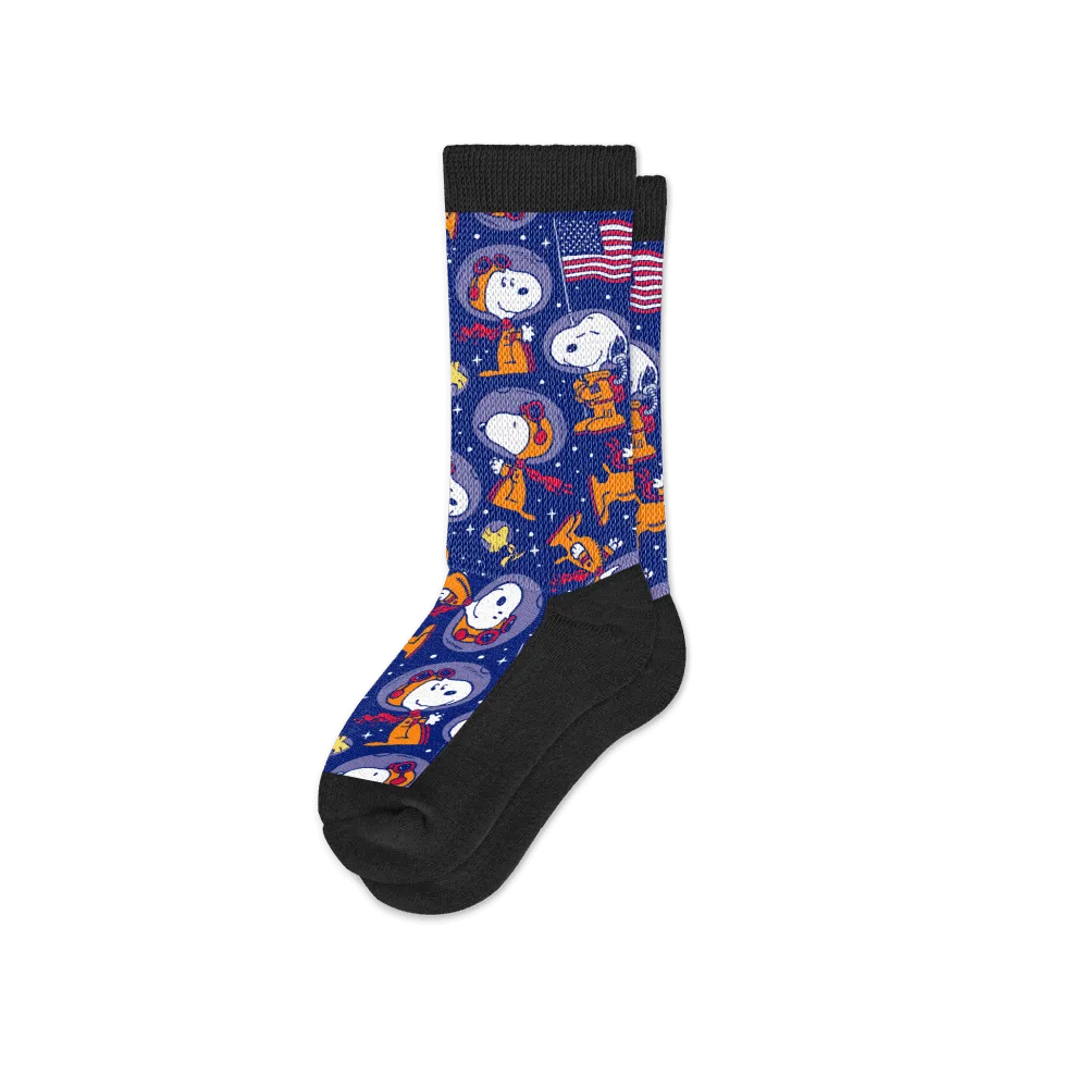 Space Snoopy EasyStretch™ Diabetic Socks