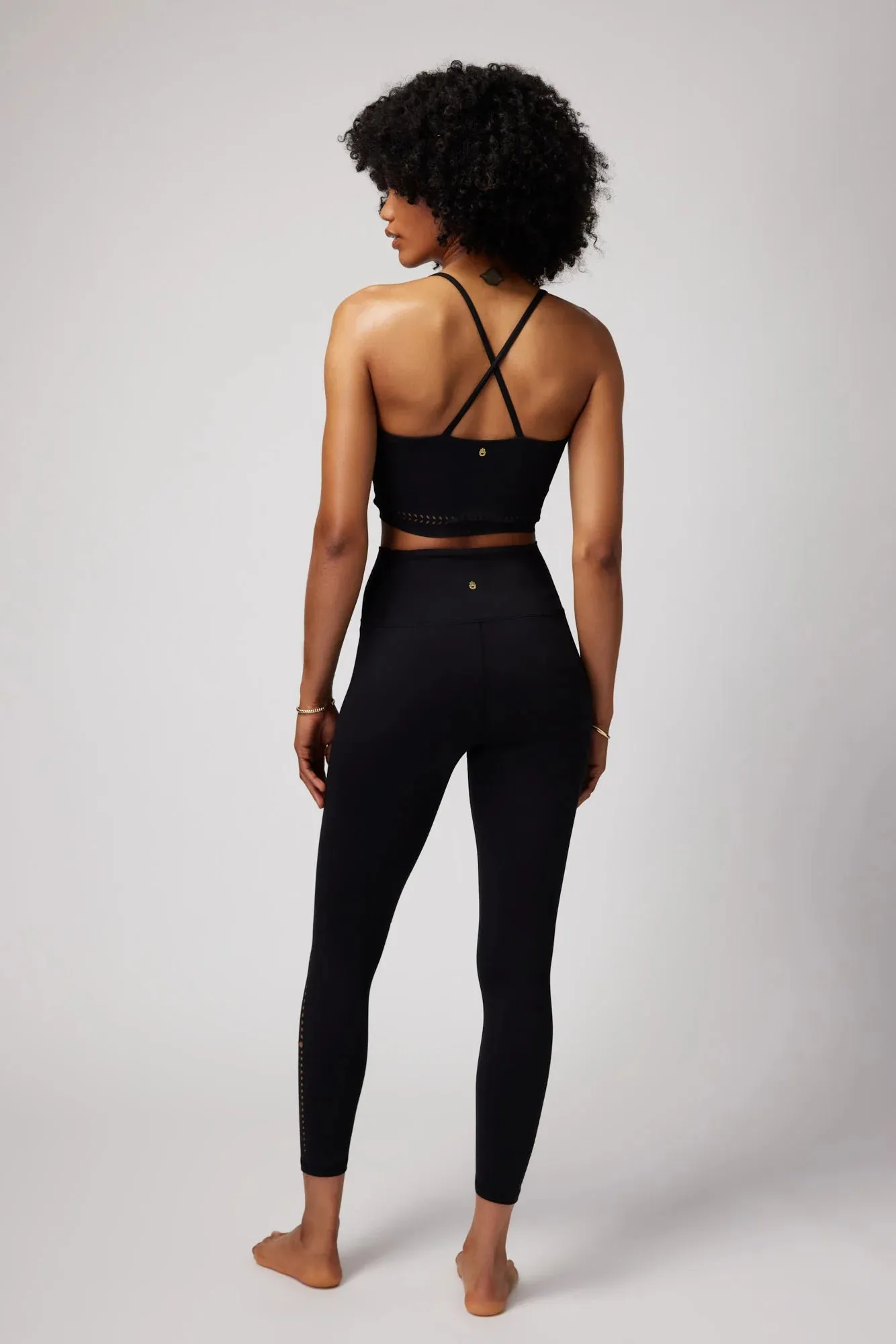 Spiritual Gangster ‘Ada Laser Cut Dream Tech Eco Jersey Legging’