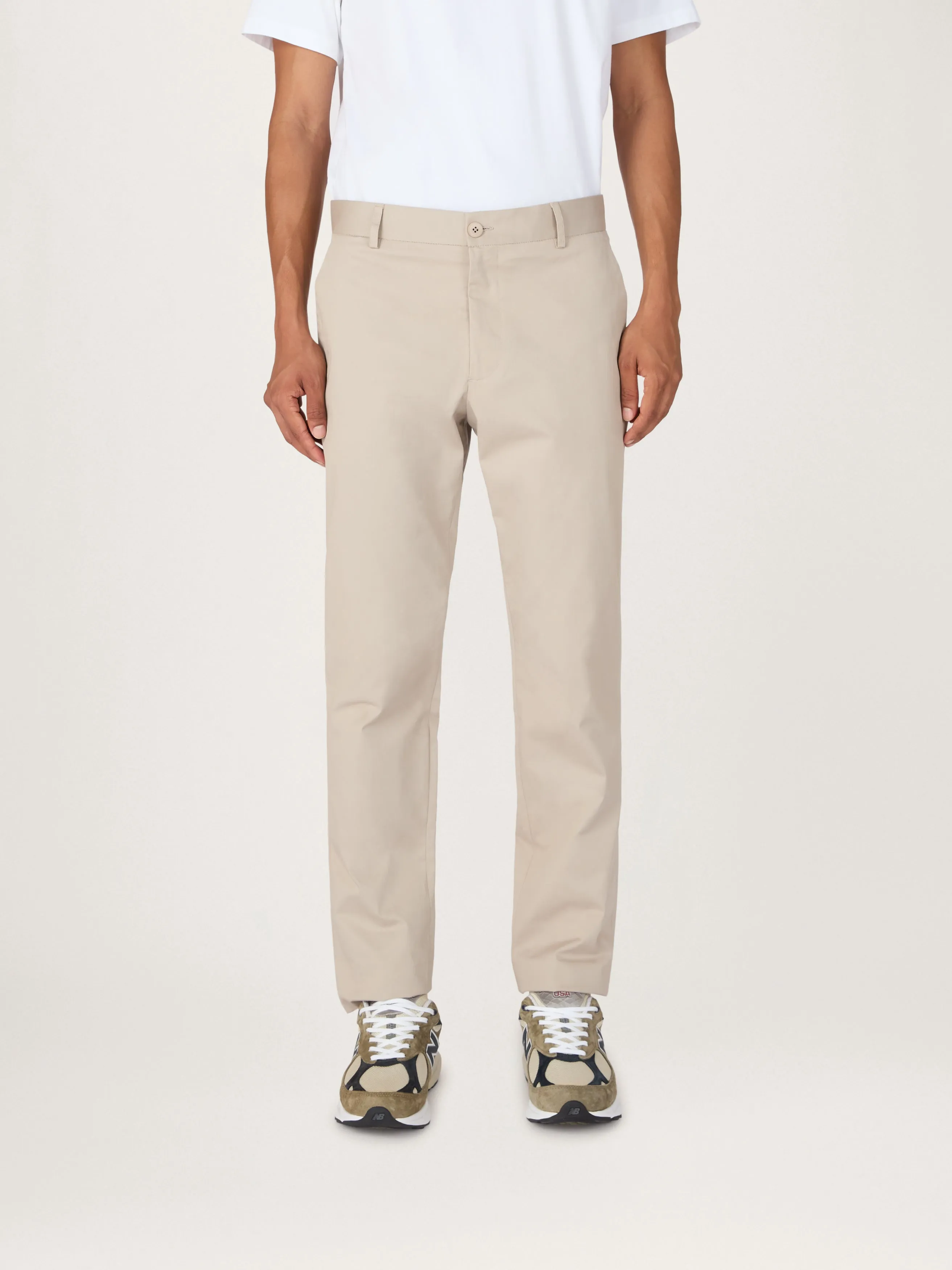 The Essential Chino || Beige | Stretch Cotton