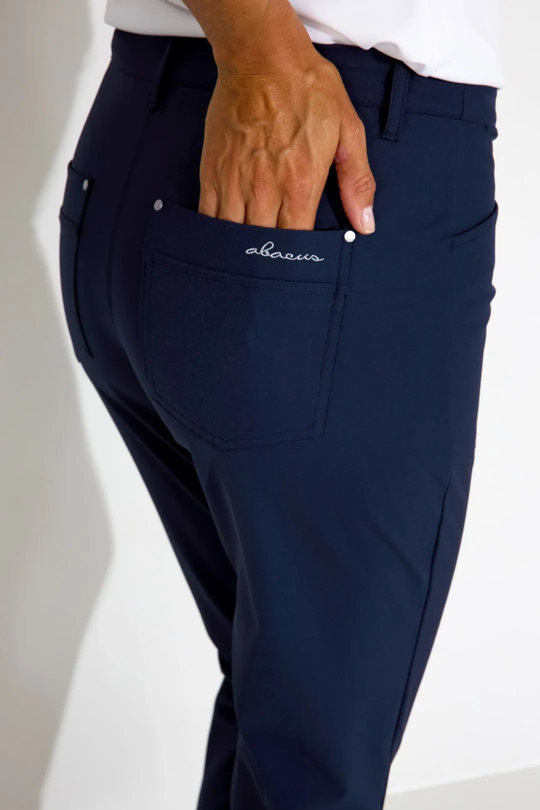 Women Elite trousers (high waist)-4-ways stretch